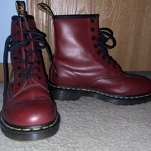 Dr. Martens or “doc” martens combat boots boots